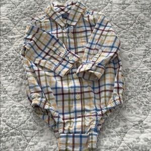 Boys 6-12 month button up